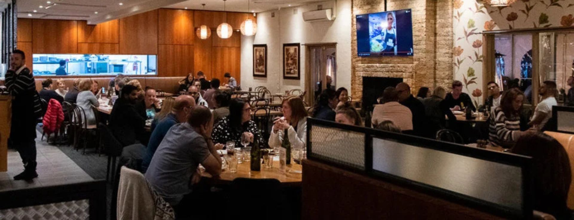 The dining room at Dandenong Pavilion